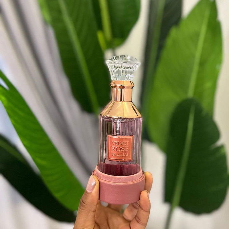 Lattafa Original refreshing VELVET ROSE perfume, for Women, Premium quality Dubai Arabic fragrance edp - 100 ml