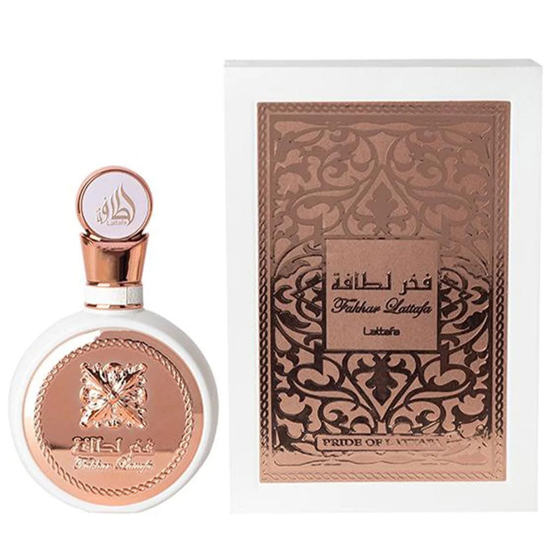 FAKHAR LATTAFA Rose Gold , 100 ml EDP perfume for women, Arabic Dubai Fragrance