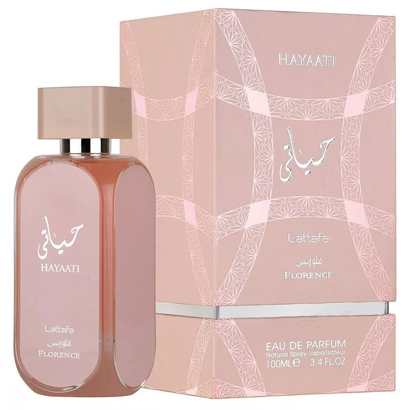 Lattafa HAYATI FLORENCE , 100 ml edp for Women, Premium quality Dubai Arabic perfume