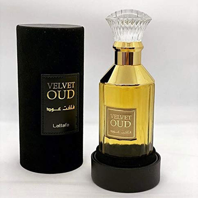 Lattafa Original refreshing VELVET OUD perfume, for Unisex, Premium quality Dubai Arabic fragrance edp - 100 ml