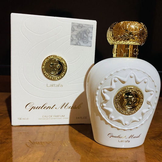 Lattafa OPULENT MUSK, 100 ml unisex EDP perfume for men and women, Arabic Dubai Fragrance