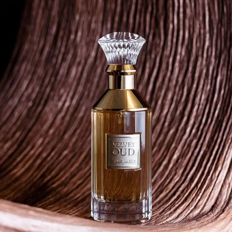 Lattafa Original refreshing VELVET OUD perfume, for Unisex, Premium quality Dubai Arabic fragrance edp - 100 ml