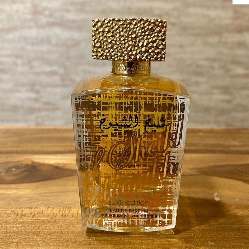 Lattafa SHEIKH AL SHUYUKH LUXE , 100 ml edp for Unisex, Premium quality Dubai Arabic perfume