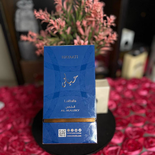 Lattafa HAYATI BLUE , 100 ml edp for Unisex, Premium quality Dubai Arabic perfume