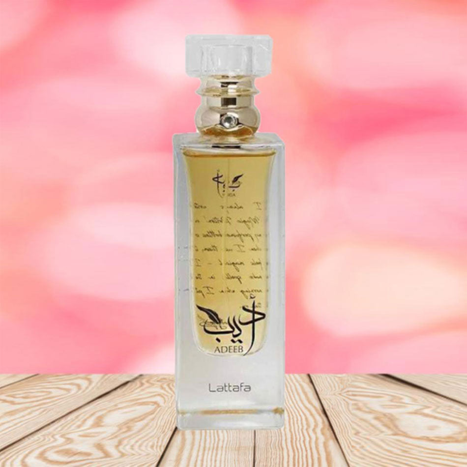 Lattafa ADEEB , 80 ml unisex EDP perfume for men and women, Arabic Dubai Fragrance