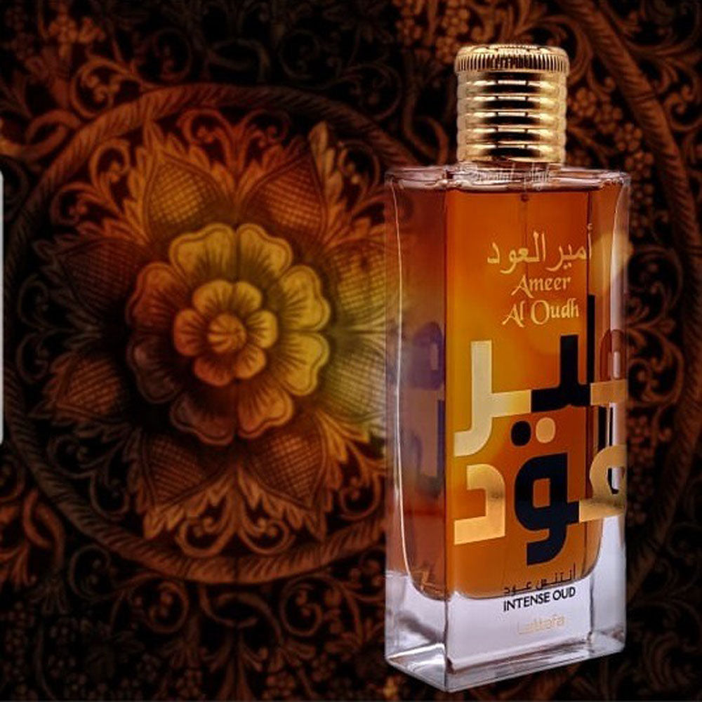 Lattafa AMEER AL OUD Intense, 100 ml EDP perfume for men and women, Arabic Dubai Fragrance