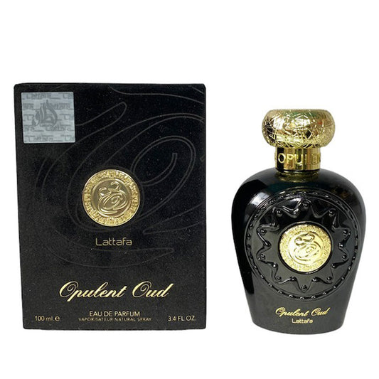 Lattafa OPULENT OUD, 100 ml unisex EDP perfume for men and women, Arabic Dubai Fragrance
