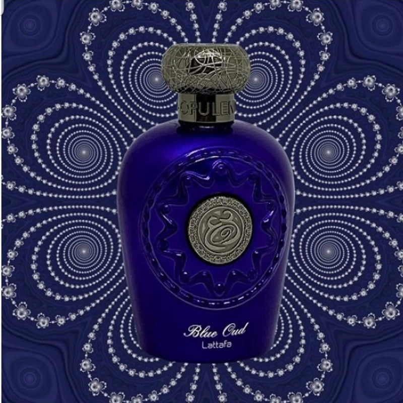 Lattafa BLUE OUD, 100 ml unisex EDP perfume for men and women, Arabic Dubai Fragrance