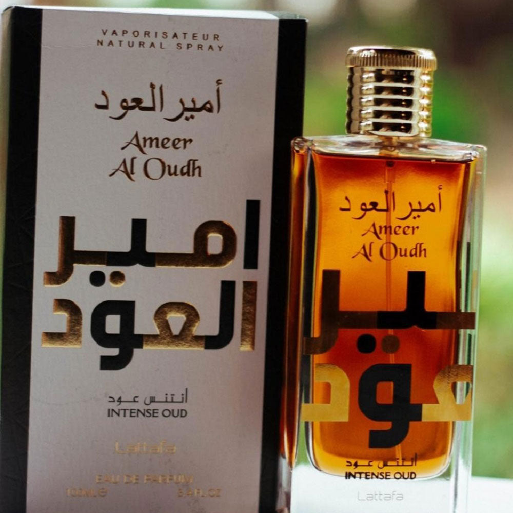 Lattafa AMEER AL OUD Intense, 100 ml EDP perfume for men and women, Arabic Dubai Fragrance