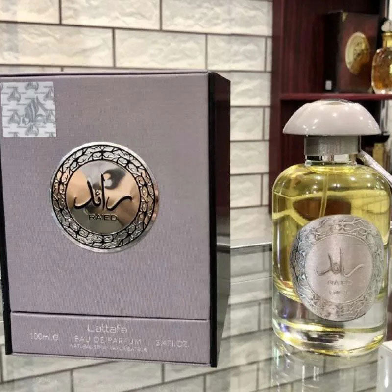 Lattafa RA'ED SILVER perfume, for Unisex, Premium quality Dubai Arabic fragrance edp - 100 ml