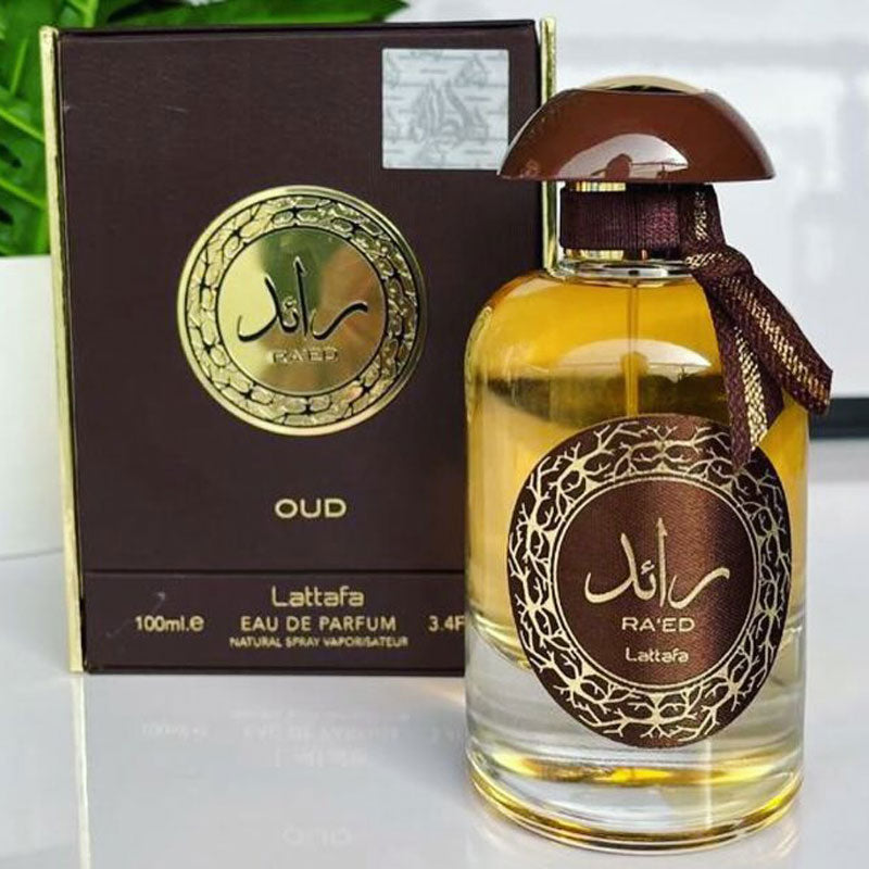 Lattafa RA'ED OUD perfume, for Unisex, Premium quality Dubai Arabic fragrance edp - 100 ml