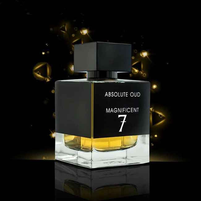 MAGNIFICENT 7 ABSOLUTE OUD by Fragrance World, 100 ml edp for Men, original dubai arabic perfume spray