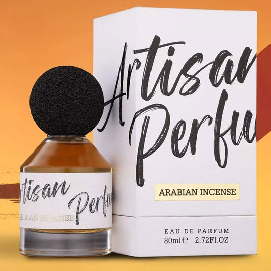 ARTISIAN PERFUMERY ARABIAN INCENSE by Fragrance World, 80 ml edp for Men & Women, original dubai arabic perfume spray