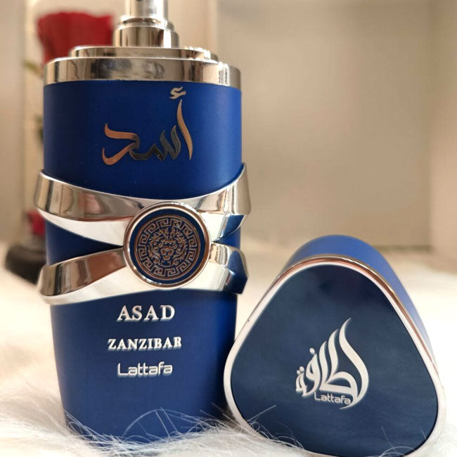 Lattafa ASAD ZANZIBAR, 100 ml edp for Men, original arabic perfume spray