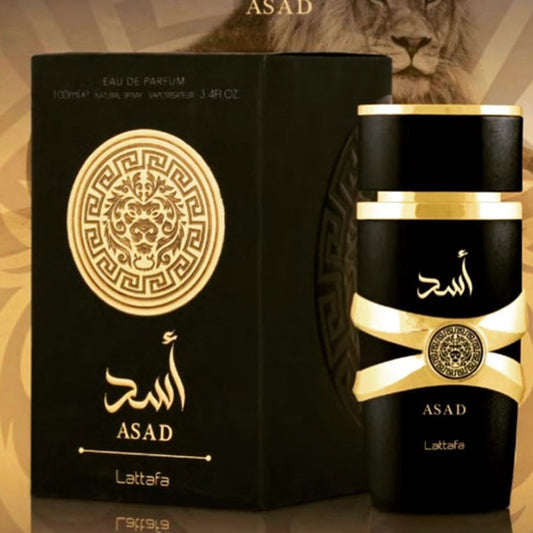 Lattafa ASAD, 100 ml edp for Men, original arabic perfume spray