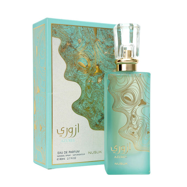 Nusuk AZUREE, 80 ml edp for Men & Women, original dubai arabic perfume spray