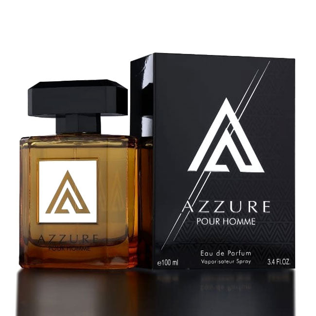 AZZURE POUR HOMME by Fragrance World, 100 ml edp for Men, original dubai arabic perfume spray