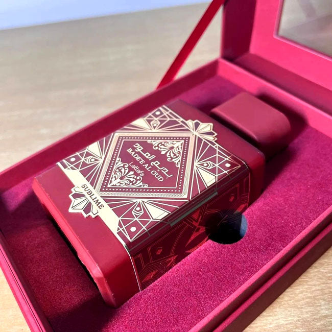 Lattafa BADEE AL OUD SUBLIME RED, 100 ml edp for Men & Women, original arabic perfume spray