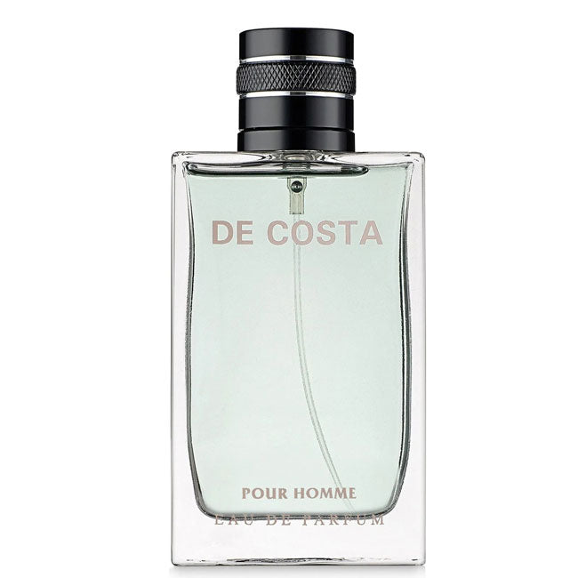 DE COSTA POUR HOMME by Fragrance World, 100 ml edp for Men, original dubai arabic perfume spray