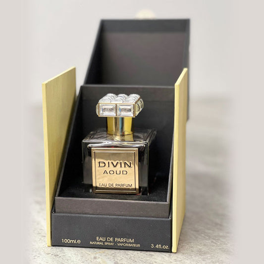 DIVIN OUD by Fragrance World, 100 ml edp for Men & Women, original dubai arabic perfume spray