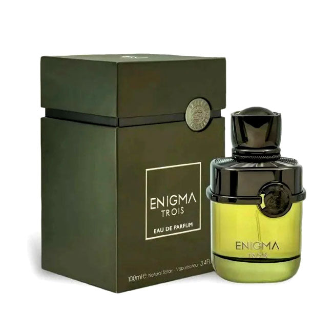 ENIGMA TROIS by Fragrance World, 100 ml edp for Men & Women, original dubai arabic perfume spray