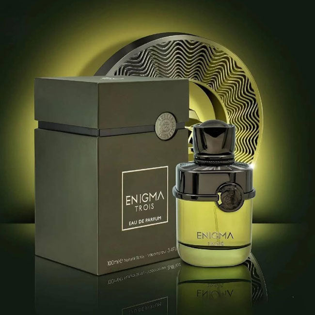 ENIGMA TROIS by Fragrance World, 100 ml edp for Men & Women, original dubai arabic perfume spray