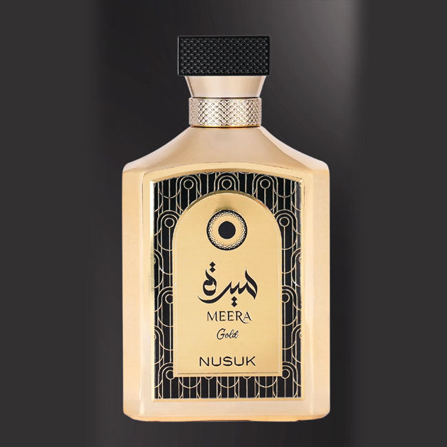 Nusuk MEERA GOLD, 100 ml extrait de parfum for Men & Women, original dubai arabic perfume spray