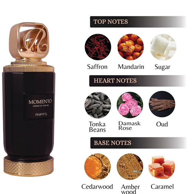 Riiffs MOMENTO, 100 ml extret de parfum for men
