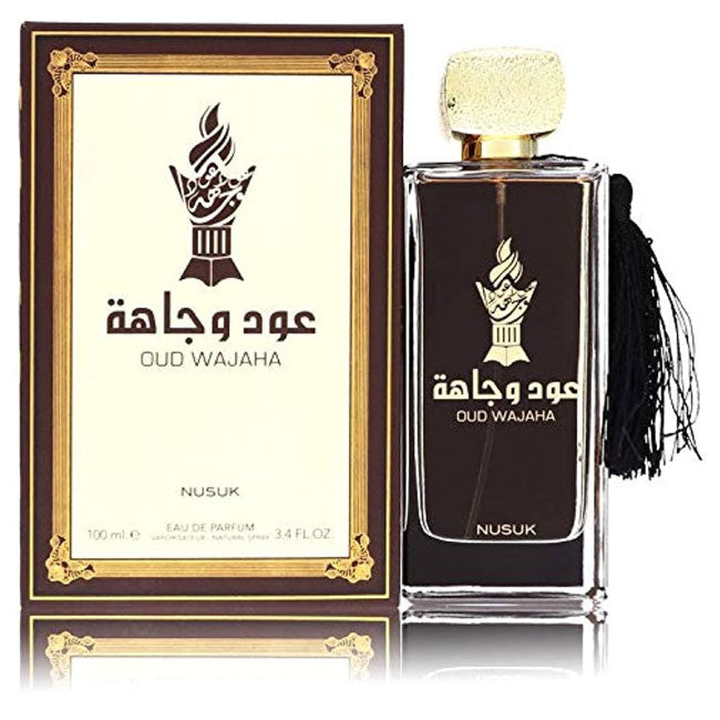 Nusuk OUD WAJHA, 100 ml edp for Men & Women, original dubai arabic perfume spray