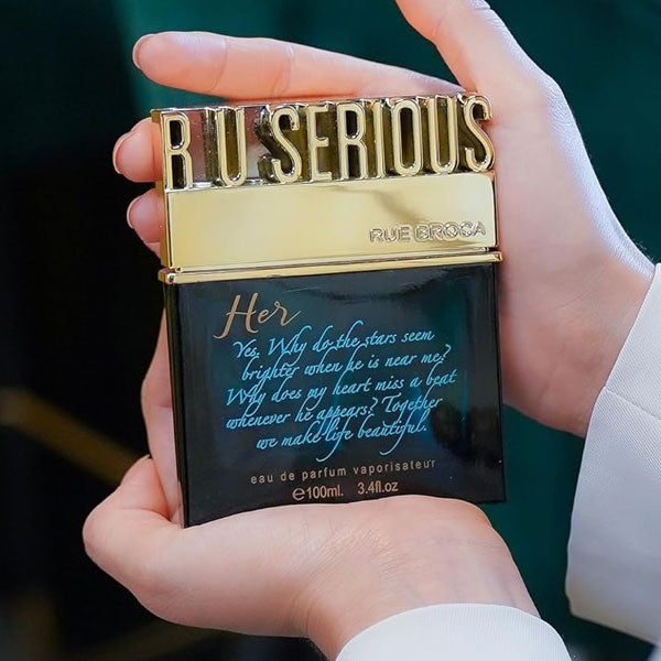 Rue Broca R U SERIOUS HER EDP Perfume for Women 100 ML Premium Long Lasting Arabic Fragrance