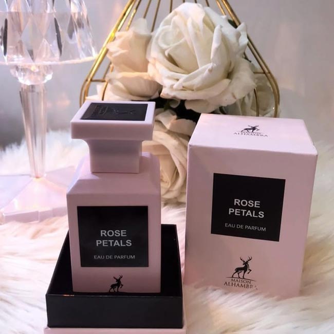 Maison Alhambra ROSE PETALS, 80 ml edp for Men & Women, original arabic perfume spray
