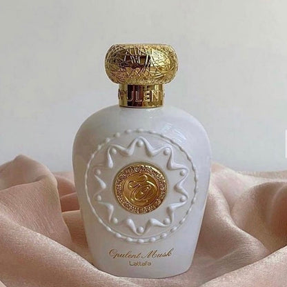 Lattafa OPULENT MUSK, 100 ml unisex EDP perfume for men and women, Arabic Dubai Fragrance