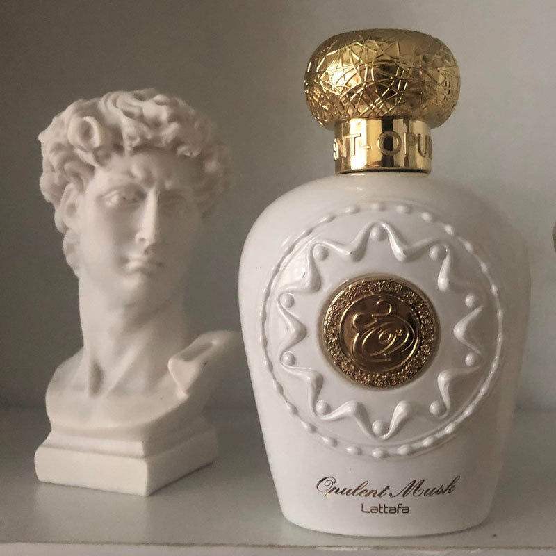 Lattafa OPULENT MUSK, 100 ml unisex EDP perfume for men and women, Arabic Dubai Fragrance