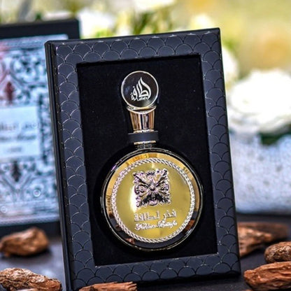 FAKHAR LATTAFA Black , 100 ml EDP perfume for men, Arabic Dubai Fragrance