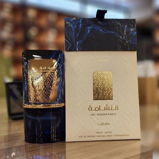 Lattafa Original refreshing perfume AL NASHAMA CAPRICE for Unisex, Premium quality Dubai Arabic fragrance edp - 100 ml
