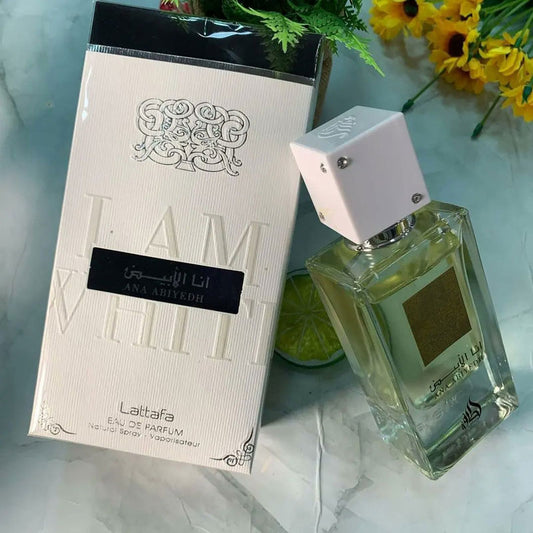 Lattafa ANA ABIYEDH, 60 ml unisex EDP perfume for men and women, Arabic Dubai Fragrance