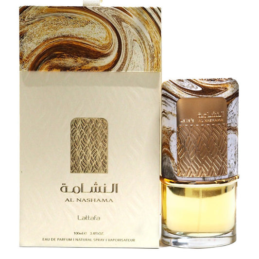 Lattafa Original refreshing perfume AL NASHAMA for Unisex, Premium quality Dubai Arabic fragrance edp - 100 ml
