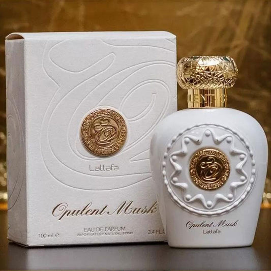 Lattafa OPULENT MUSK, 100 ml unisex EDP perfume for men and women, Arabic Dubai Fragrance
