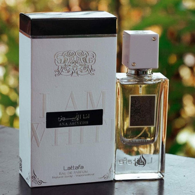 Lattafa ANA ABIYEDH, 60 ml unisex EDP perfume for men and women, Arabic Dubai Fragrance