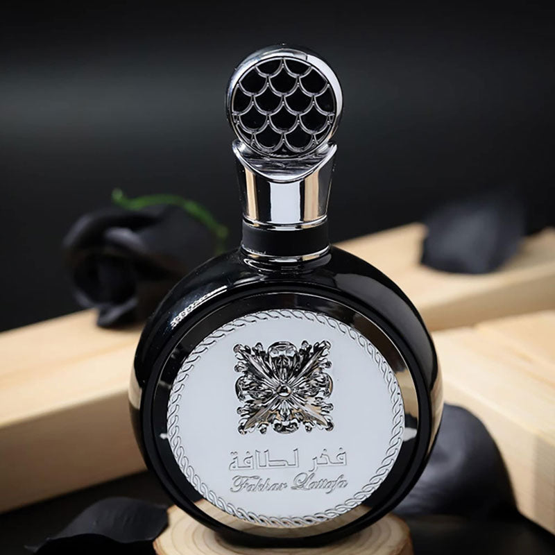 FAKHAR LATTAFA Black , 100 ml EDP perfume for men, Arabic Dubai Fragrance
