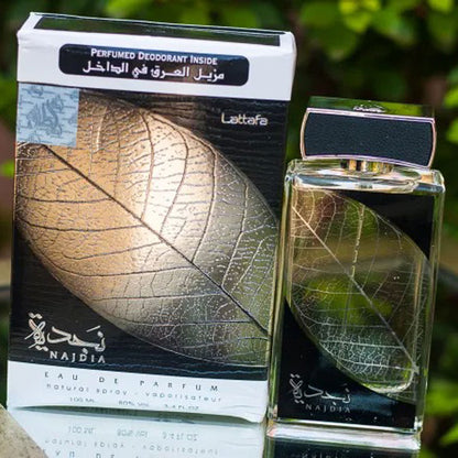 Lattafa Original refreshing NAJDIA perfume for Unisex, Premium quality Dubai Arabic fragrance edp - 100 ml