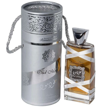 Lattafa Original refreshing OUD MOOD REMINISCENE perfume for Unisex, Premium quality Dubai Arabic fragrance edp - 100 ml