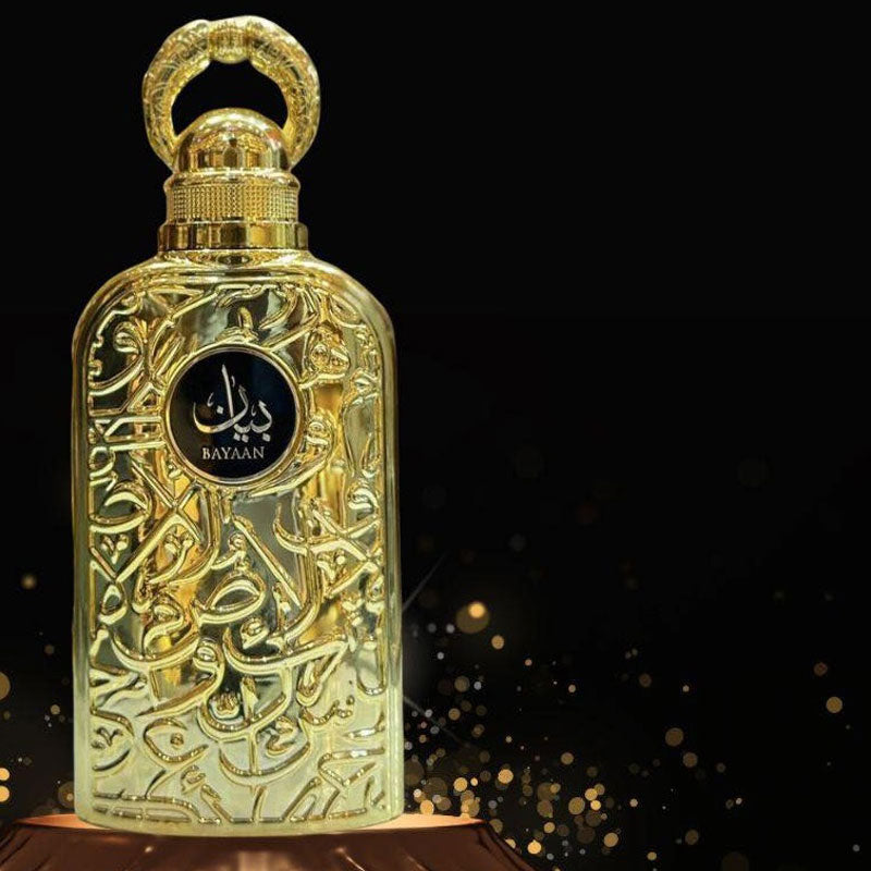 Lattafa Original refreshing perfume BAYAAN for Unisex, Premium quality Dubai Arabic fragrance edp - 100 ml