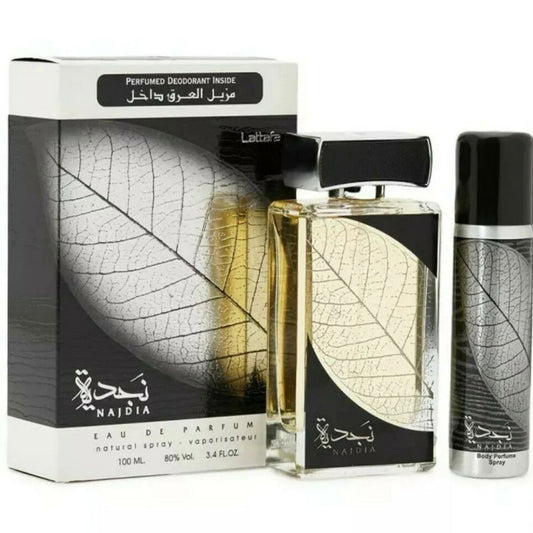 Lattafa Original refreshing NAJDIA perfume for Unisex, Premium quality Dubai Arabic fragrance edp - 100 ml