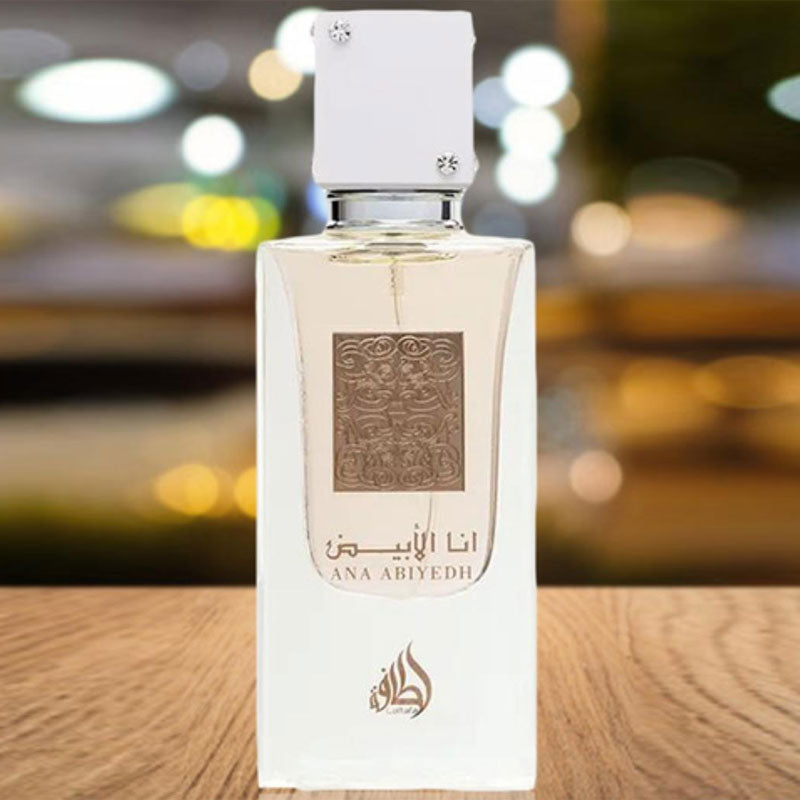 Lattafa ANA ABIYEDH, 60 ml unisex EDP perfume for men and women, Arabic Dubai Fragrance