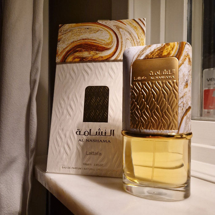 Lattafa Original refreshing perfume AL NASHAMA for Unisex, Premium quality Dubai Arabic fragrance edp - 100 ml