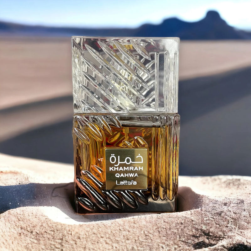 Lattafa Original refreshing perfume KHAMRAH QAHWA for Unisex, Premium quality Dubai Arabic fragrance edp - 100 ml