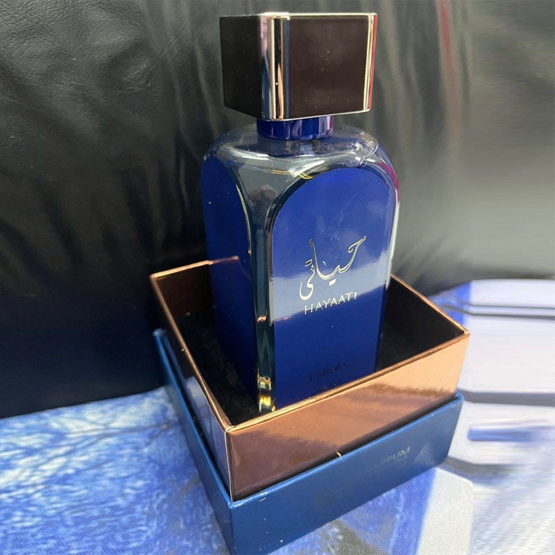 Lattafa HAYATI BLUE , 100 ml edp for Unisex, Premium quality Dubai Arabic perfume
