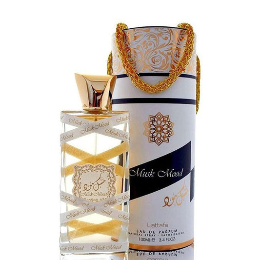 Lattafa Original refreshing MUSK MOOD perfume for Unisex, Premium quality Dubai Arabic fragrance edp - 100 ml