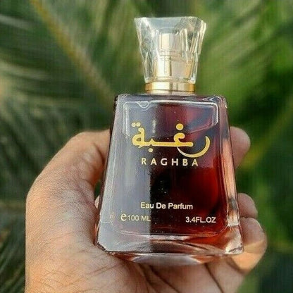 Lattafa Original refreshing RAGHBA perfume, for Unisex, Premium quality Dubai Arabic fragrance edp - 100 ml